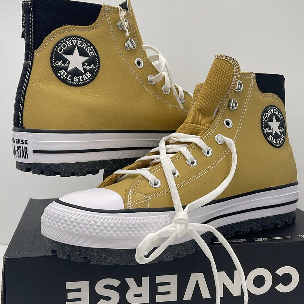 Converse Men’s CTAS CITY TREK WP H DUNESCAPE/BLACK/WHITE A04482C MTE Sneakers - Picture 8 of 16